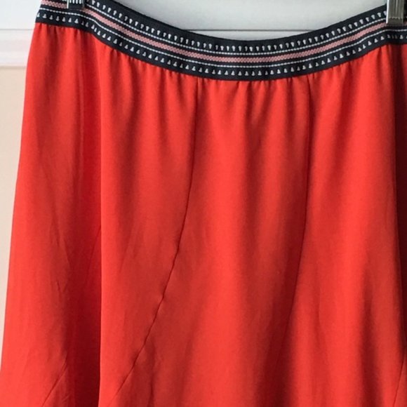 Anthropologie - Coral Maxi Skirt - Picture 3 of 7
